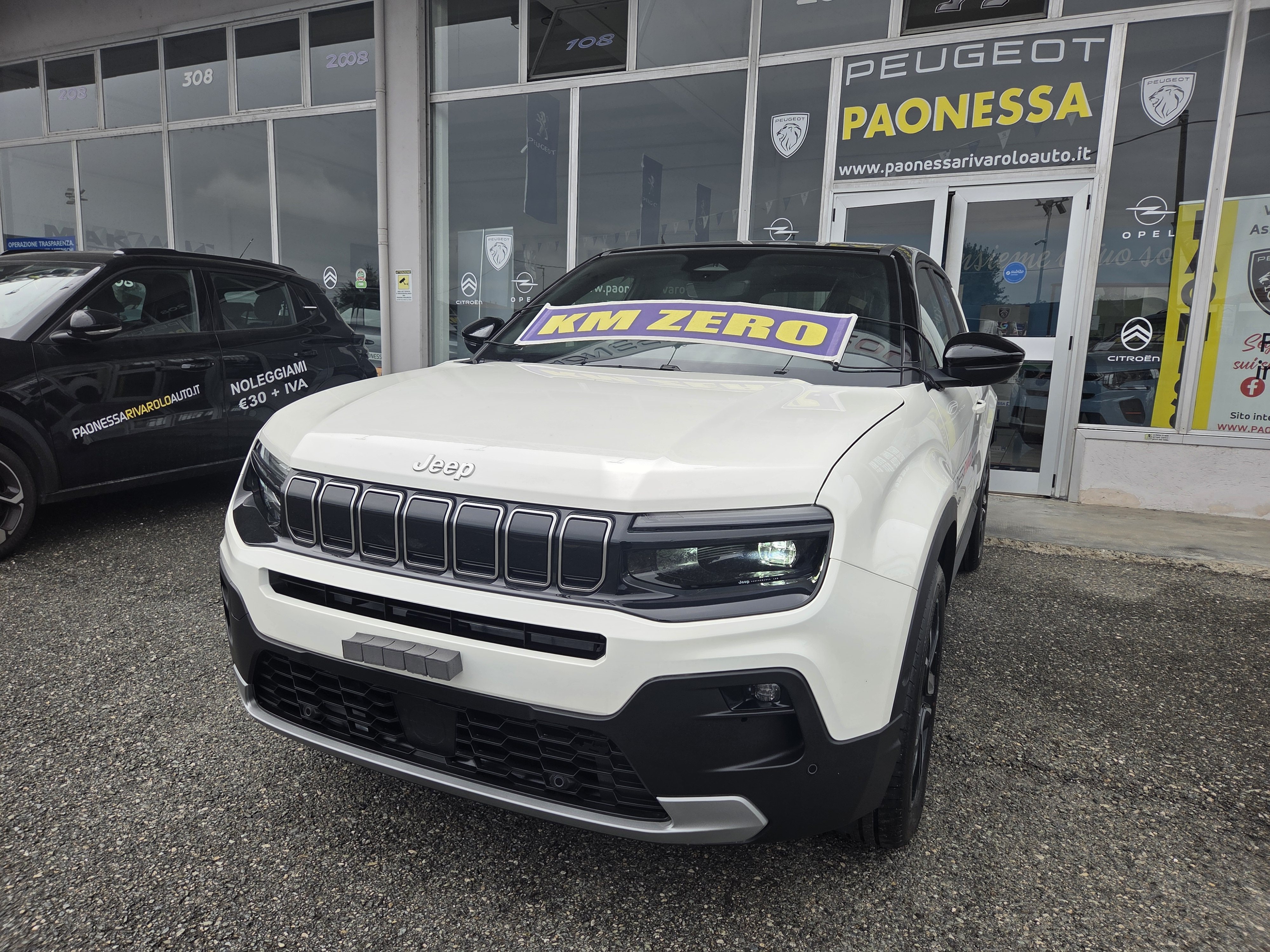 JEEP Avenger  1.2 Turbo 110 Cv Hybrid Summit Tetto nero Nessun obbligo finanziario